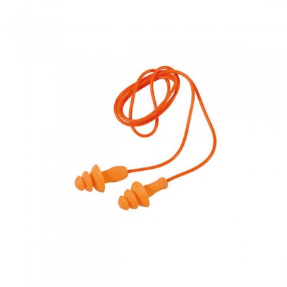 REUSABLE CORDED EARPLUGS